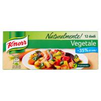 Knorr Naturalmente! Vegetale -35% di sale** 12 dadi