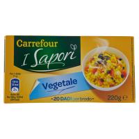 Carrefour I Sapori Vegetale 20 Dadi per brodo