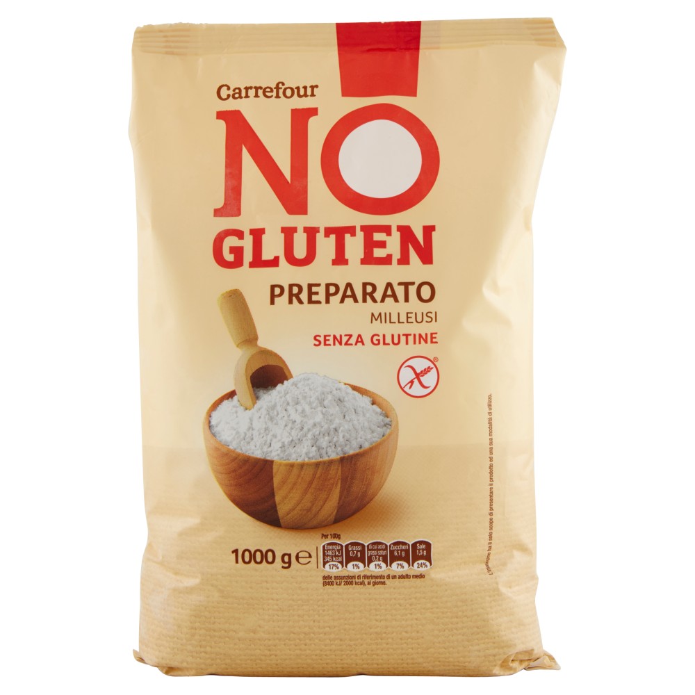 Carrefour No Gluten Preparato Milleusi