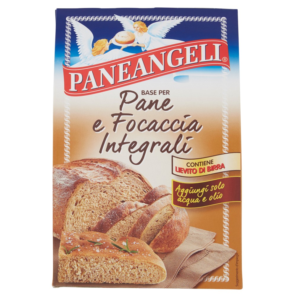 PANEANGELI Base per Pane e Focaccia Integrali