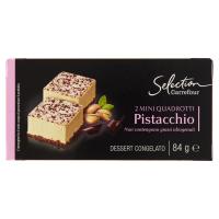 Carrefour Selection 2 Mini Quadrotti Pistacchio Dessert Congelato