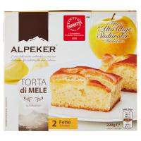 Alpeker Torta di Mele 2 Fette Congelati