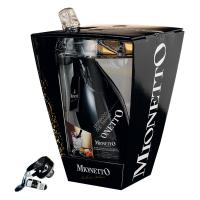 MIONETTO HAPPY HOUR SET CON 1 BOTT. DI SPUM. PROSECCO DOC TREVISO “MO” + 1 SECCHIELLO + 1 PORTA-STUZZICHINI +