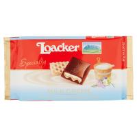 Loacker Milk Cioccolato al latte con crema al latte e fragrante cialdina