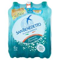Acqua Minerale San Benedetto Benedicta leggermente frizzante 6 x