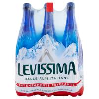 LEVISSIMA, Acqua Minerale Oligominerale Intensamente Frizzante 1 L x