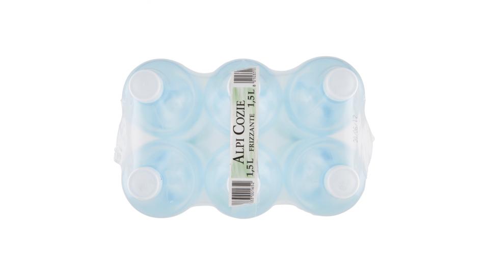 Alpi Cozie Acqua Minerale Naturale Frizzante Sorgente Oro
