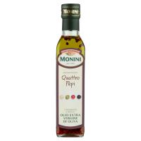 Monini Condimento a Base di Olio Extra Vergine di Oliva Aromatizzato Quattro Pepi