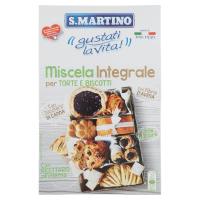 S.Martino gustati la vita! con cereali e fibre Miscela Integrale per Torte e Biscotti