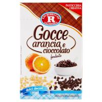 F.lli Rebecchi Valtrebbia dolci decori Gocce arancia e cioccolato fondente