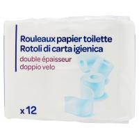 Carrefour Rotoli di carta igienica doppio velo x12