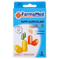 FarmaMed Igiene e Protezione Tappi Auricolari Colorati