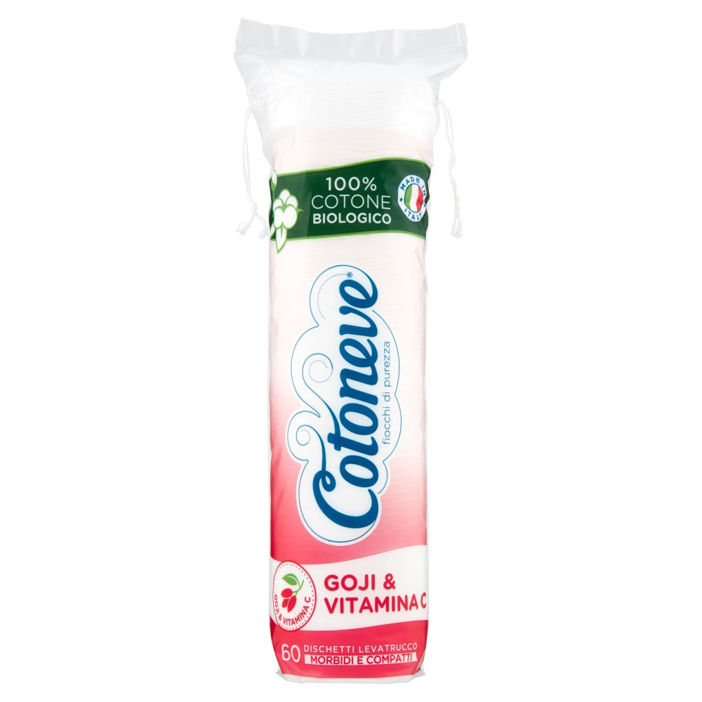 Cotoneve Dischetti Levatrucco Goji & Vitamina C