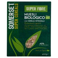 Somerset Super Cereals Super Fibre Muesli Biologico con Cereali Integrali