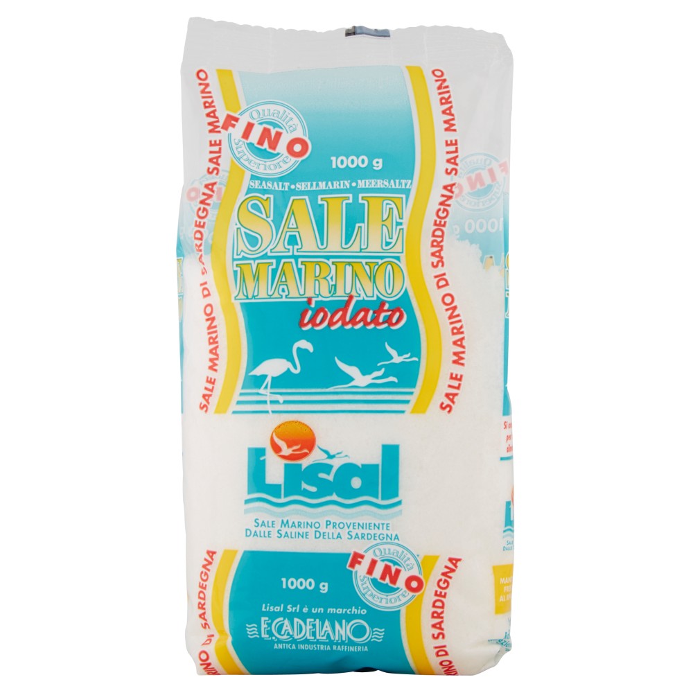 Sali di Sardegna Sale marino iodato fino kg