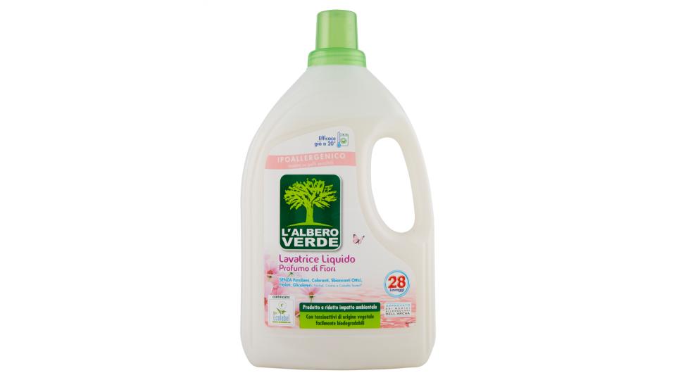 L'Albero Verde Lavatrice Liquido Profumo di Fiori