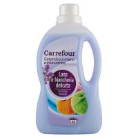 Carrefour Detersivo a mano e in lavatrice Lana e biancheria delicata Profumo lavanda
