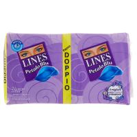 Lines Petalo Blu Pacco Doppio x24 Lungo con Ali