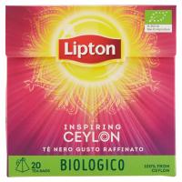 Lipton Inspiring Ceylon Tè nero gusto raffinato Biologico