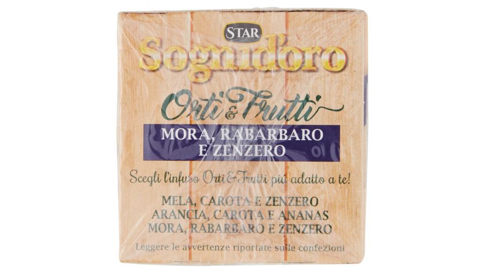 Sognid'oro Orti & Frutti Mora, Rabarbaro e Zenzero