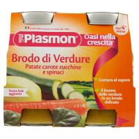 Plasmon Brodo di Verdure Patate carote zucchine e spinaci