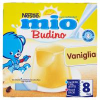 NESTLÉ MIO Budino Vaniglia da 8 mesi senza glutine 4 vasetti plastica da