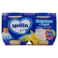 Mellin Banana e yogurt merenda pastorizzata*