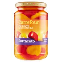 Carrefour Sottaceto Peperoni Bocconcini in aceto di vino