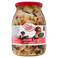 Polli misto funghi con melanzane e porcini