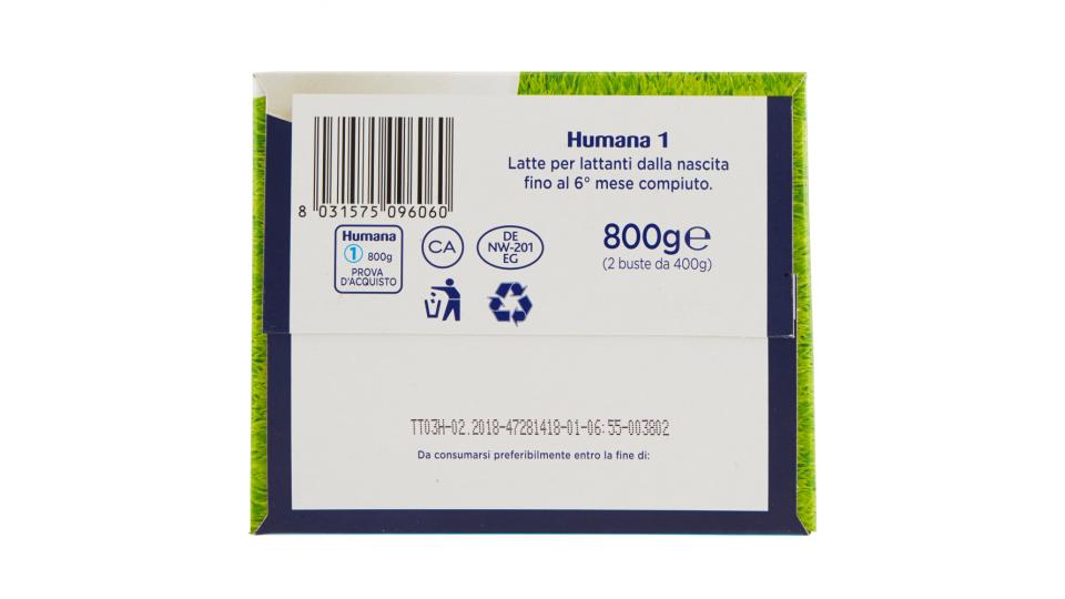 Humana 1 Latte per lattanti