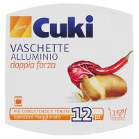 Cuki Cuoce Vaschette alluminio 1porzione