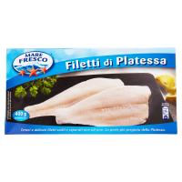 MARE FRESCO FILETTI DI PLATESSA filetti pescati nell'Oceano Atlantico Nord-Orientale surgelati