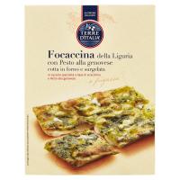 Terre d'Italia Focaccina della Liguria con pesto alla genovese cotta in forno e surgelata