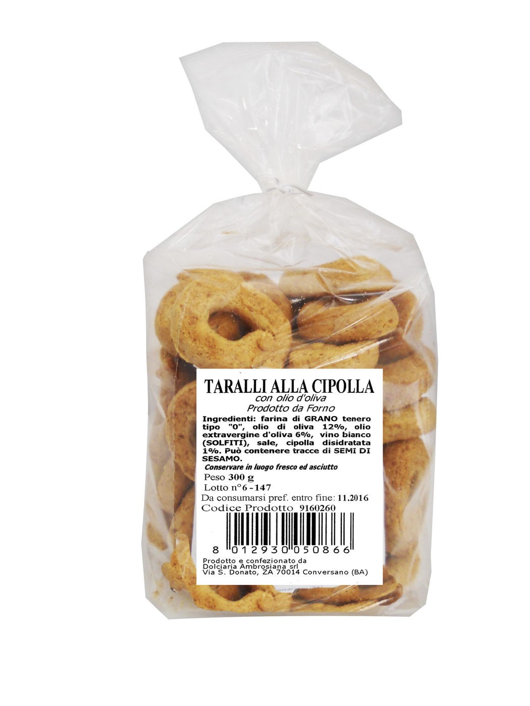 Taralli alla Cipolla