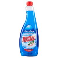 Carrefour Detergente vetri Multiuso 3in1 con Ammoniaca ricarica