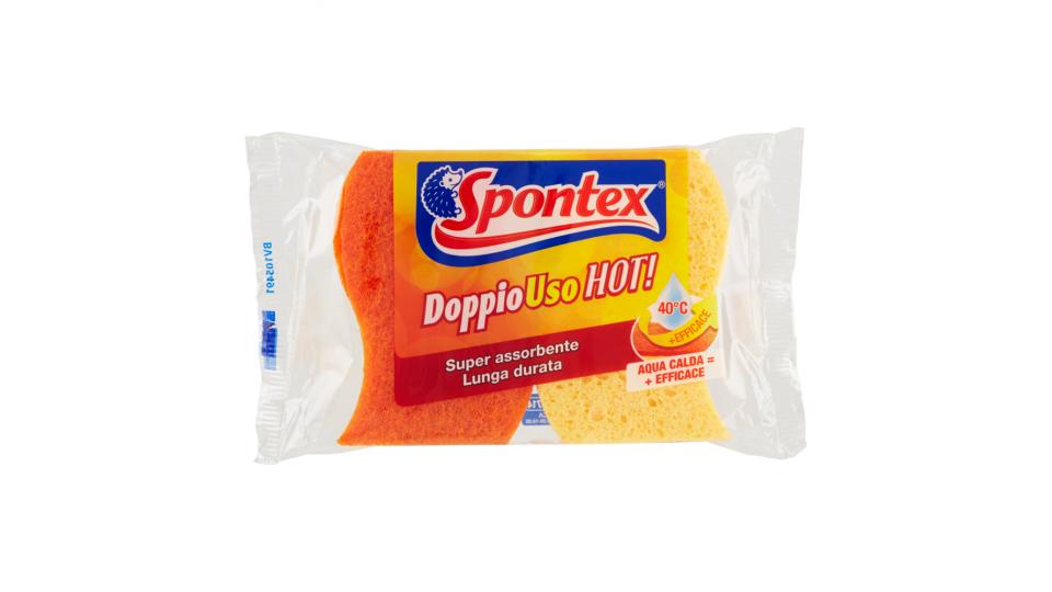 Spontex Spugna Abrasiva DoppioUso HOT x2