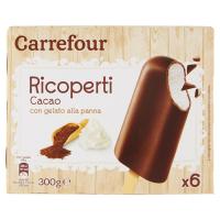 Carrefour Ricoperti Cacao con gelato alla panna