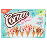 Cornetto MixMini Fragola-Cocco-Nocciola-Classico 8 pezzi
