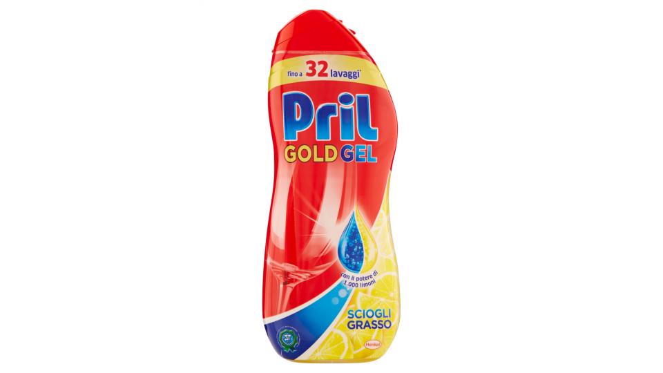 PRIL Gold Gel Limone 650 ml.