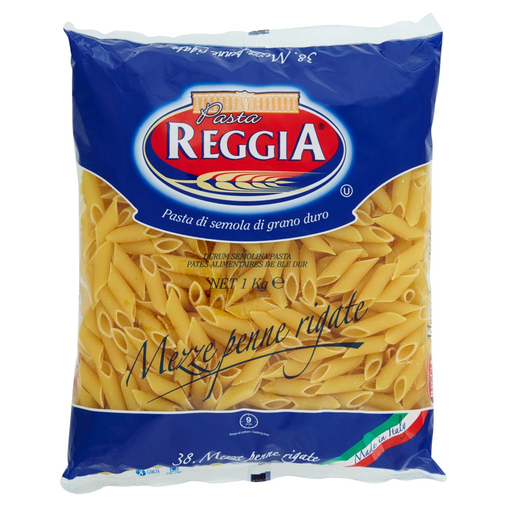 Pasta Reggia 38. Mezze penne rigate