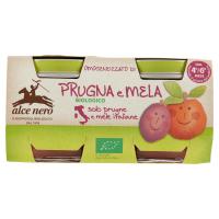 alce nero Omogeneizzato di Prugna e Mela Biologico