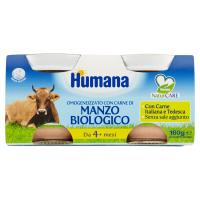Humana Omogeneizzato con Carne di Manzo Biologico