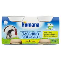 Humana Omogeneizzato con Carne di Tacchino Biologico