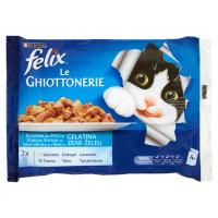 PURINA FELIX Le GHIOTTONERIE Gatto Con Salmone e Tonno in Gelatina Busta