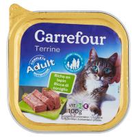 Carrefour Adult Terrine ricca di coniglio per gatti