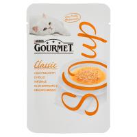 PURINA GOURMET Soup Gatto Delicato brodo con pollo naturale
