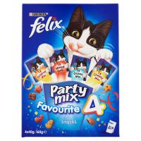 PURINA FELIX PARTY MIX Snack Gatto Multipack Favourite 4