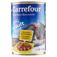 Carrefour Adult Bocconcini in Salsa Con pollo e anatra per gatti