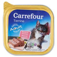 Carrefour Adult Terrine ricca di salmone per gatti