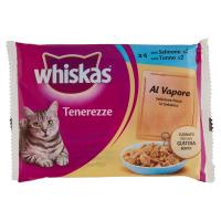 Whiskas Tenerezze Al Vapore con Salmone, Tonno